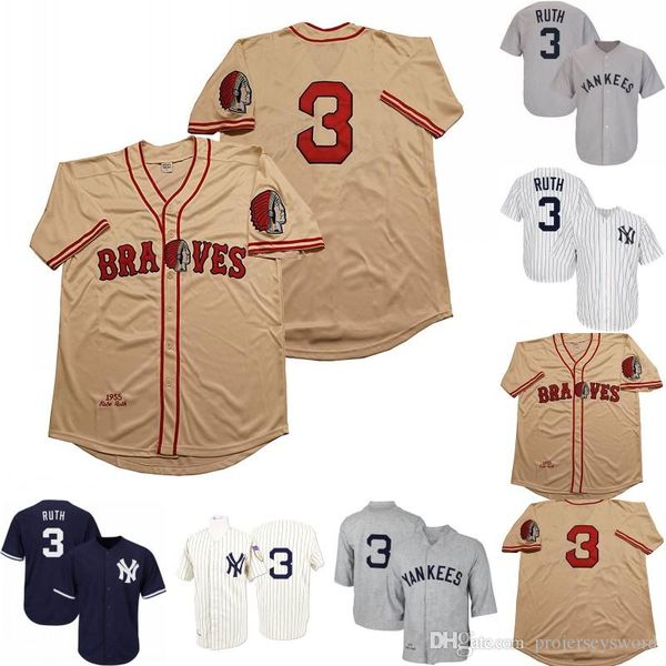 #3 Babe Ruth Jersey Boston Braves Yankees Babe Ruth 100% Stitched Mens Womens Youth Retro Baseball Jerseys Free Shipping 
#3 Babe Ruth Jersey Boston Braves Yankees Babe Ruth 100% Stitched Mens Womens Youth Retro Baseball Jerseys Free Shipping