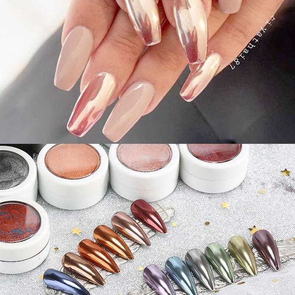 1 box gold silver mirror metallic nail powder dazzling nails glitter sequins holo chrome pigment dust nail art decoration tips, Silver;gold
1 box gold silver mirror metallic nail powder dazzling nails glitter sequins holo chrome pigment dust nail art decoration tips, Silver;gold