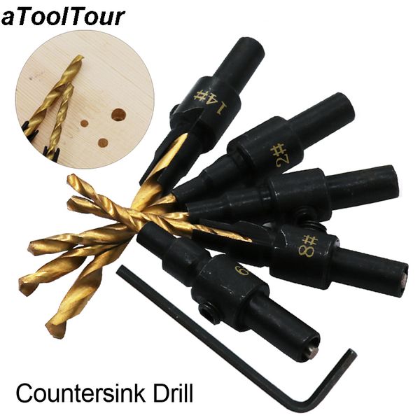 carpentry wood drill bit with countersink hss twist chamfer hole saw countersink drill bit set tool milling cutter with wrench
carpentry wood drill bit with countersink hss twist chamfer hole saw countersink drill bit set tool milling cutter with wrench
