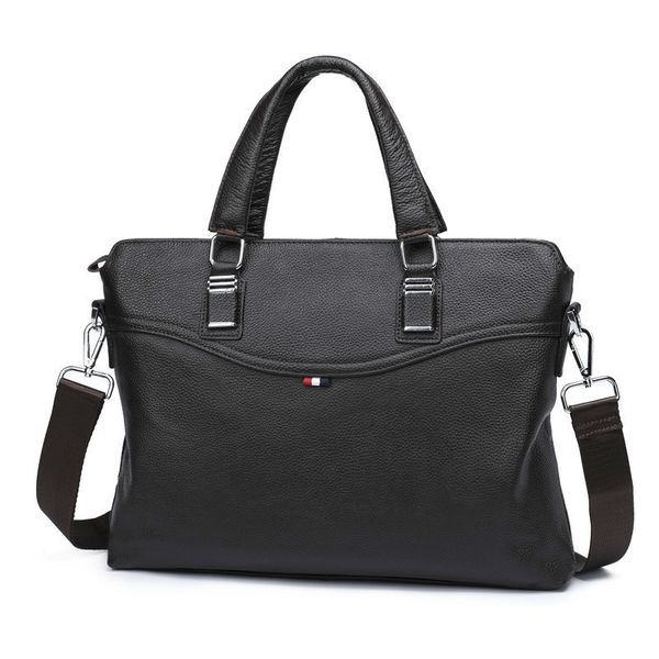 2019 male business affairs handbag genuine messenger bag designer men leather briefcase single shoulder satchel
2019 male business affairs handbag genuine messenger bag designer men leather briefcase single shoulder satchel