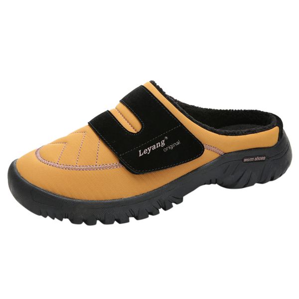 couple large size casual home plus velvet warm shoes comfortable cotton slippers cover toe male indoor flats chaussure homme, Black
couple large size casual home plus velvet warm shoes comfortable cotton slippers cover toe male indoor flats chaussure homme, Black