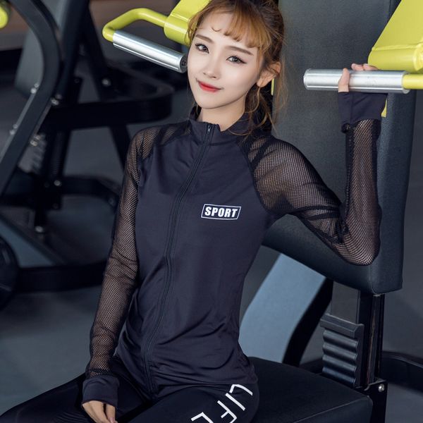 autumn winter women's running shirt long sleeve sport shirt mesh breathable fitness clothing yoga coat sports jerseys, White;red
autumn winter women's running shirt long sleeve sport shirt mesh breathable fitness clothing yoga coat sports jerseys, White;red