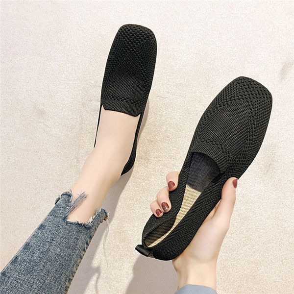 spring women loafers mesh breathable ballet flats shallow slip on solid shoes fashion lady casual mother platform shoes #40, Black
spring women loafers mesh breathable ballet flats shallow slip on solid shoes fashion lady casual mother platform shoes #40, Black