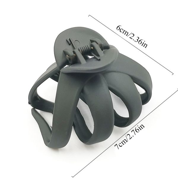 2019 new geometric frosted hair claws crab plastic hair clips barrettes for women girls hairpins fashion simple hair accessories, Golden;silver
2019 new geometric frosted hair claws crab plastic hair clips barrettes for women girls hairpins fashion simple hair accessories, Golden;silver