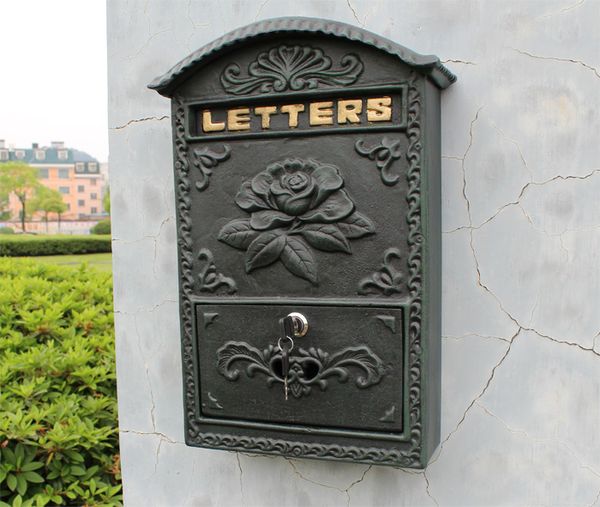 antique mailbox wall mount cast aluminum flower outdoor decorative mail box dark green metal lockable vintage home postal post box antique
antique mailbox wall mount cast aluminum flower outdoor decorative mail box dark green metal lockable vintage home postal post box antique