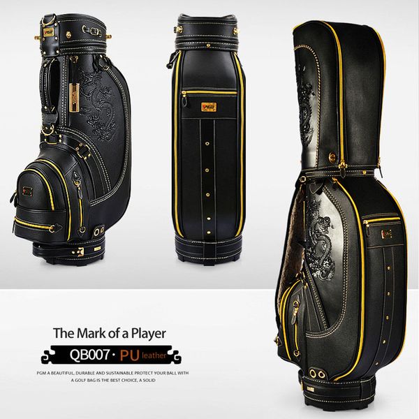 pgm standard golf bag for women men dragon pattern waterproof durable golf travel package leather club bags d0087
pgm standard golf bag for women men dragon pattern waterproof durable golf travel package leather club bags d0087