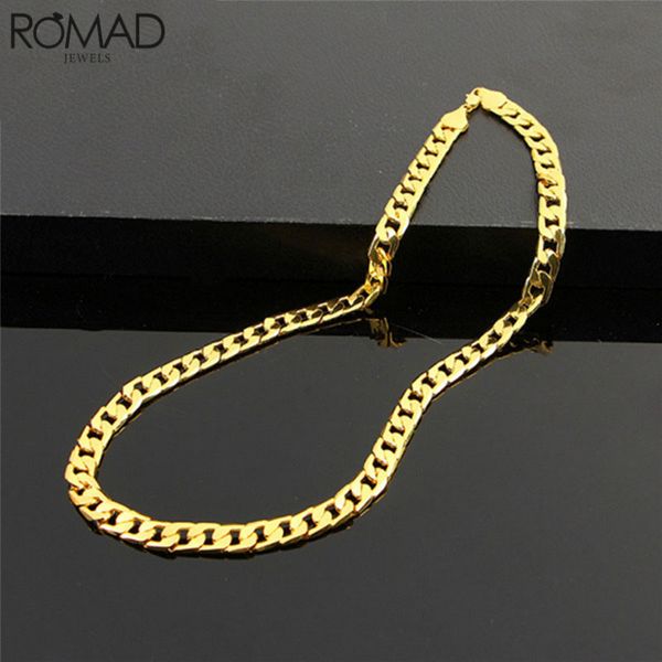 romad brand gold silver color twisted singapore chain necklace for male men new wholesale choker necklace jewelry y15, Golden;silver
romad brand gold silver color twisted singapore chain necklace for male men new wholesale choker necklace jewelry y15, Golden;silver