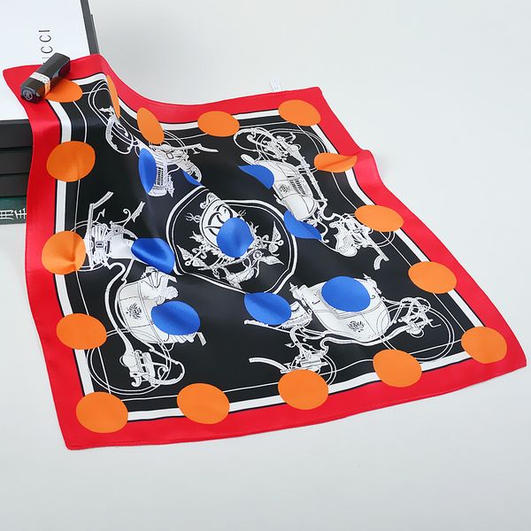 ms. korean version of the new 53cm silk silk scarf small black dots small striped scarf scarves students, Blue;gray
ms. korean version of the new 53cm silk silk scarf small black dots small striped scarf scarves students, Blue;gray
