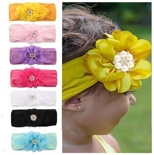 girl baby flowers hair bands pearl crystal chiffon flower elastic headbands headwear princess head band hair accessories, Slivery;white
girl baby flowers hair bands pearl crystal chiffon flower elastic headbands headwear princess head band hair accessories, Slivery;white