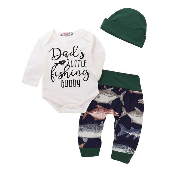 newborn kid baby girl boy autumn clothes long sleeve fish bodysuit+pants leggings tousers+hat 3pcs outfit clothing set 0-24m, White
newborn kid baby girl boy autumn clothes long sleeve fish bodysuit+pants leggings tousers+hat 3pcs outfit clothing set 0-24m, White
