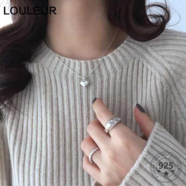 other louleur 925 sterling silver heart pendant necklace snake chain gold for women elegant fine jewelry charm
other louleur 925 sterling silver heart pendant necklace snake chain gold for women elegant fine jewelry charm