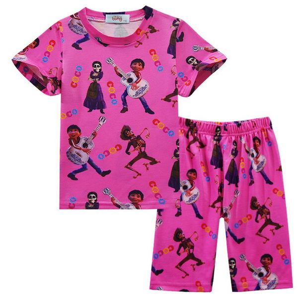 12 colors children clothes pajamas summer movie coco anime print t-shirt + pants kids sleepwear set kid sports clothing zt751, Blue;red
12 colors children clothes pajamas summer movie coco anime print t-shirt + pants kids sleepwear set kid sports clothing zt751, Blue;red