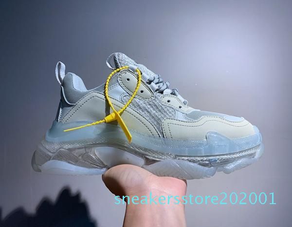 2019 paris triple-s 17fw кристалл донные зеленый папа обувь платформа тройных кроссовки для mens женщины vintage кания старого дедушки трене, Black
2019 paris triple-s 17fw кристалл донные зеленый папа обувь платформа тройных кроссовки для mens женщины vintage кания старого дедушки трене, Black
