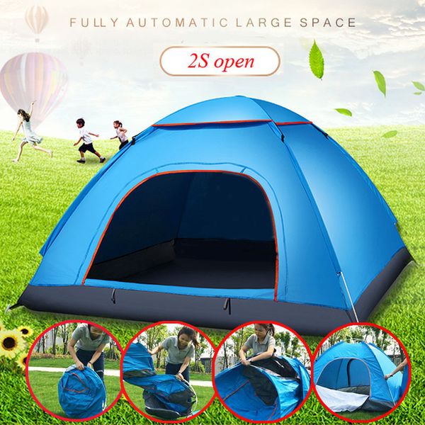 2-3 person portable outdoor foldable tent waterproof automatic instant open camping hiking fishing travel tent anti uv sun shade
2-3 person portable outdoor foldable tent waterproof automatic instant open camping hiking fishing travel tent anti uv sun shade