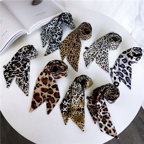 fashion scarf lady 2019 spring summer and new lsf071 cravat for neckerchief classic polyester ribbon leopard print neck woman brand vmcof, White;black
fashion scarf lady 2019 spring summer and new lsf071 cravat for neckerchief classic polyester ribbon leopard print neck woman brand vmcof, White;black