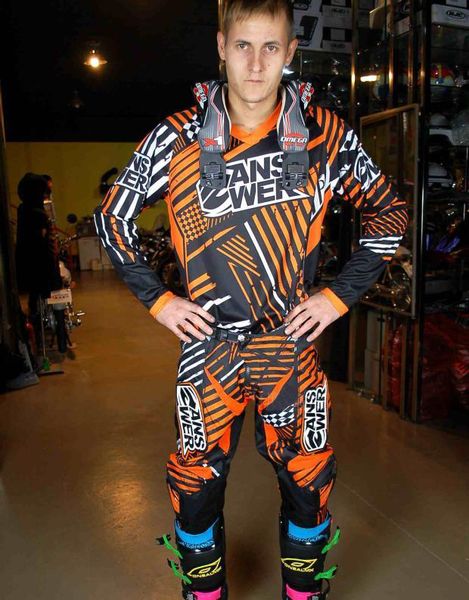 orange color off-road motocross jersey gp mountain bike downhill atv off-road racing suit jerseys pants one set
orange color off-road motocross jersey gp mountain bike downhill atv off-road racing suit jerseys pants one set