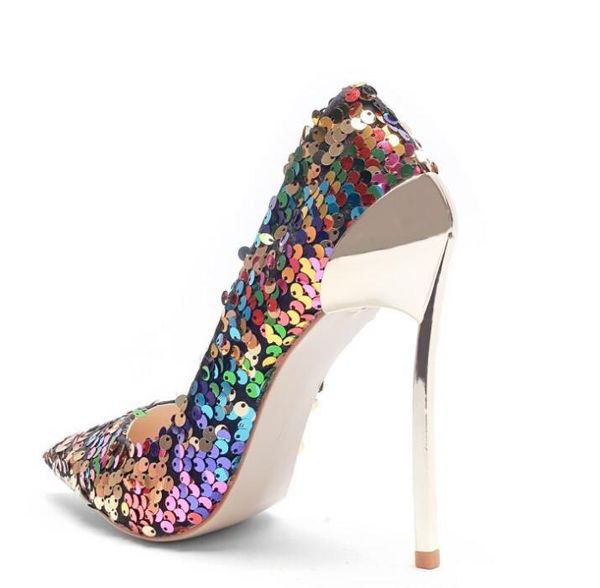 spring customized hight quality high heel beautiful paillette party women dress shoes ladies stiletto footwear th, Black
spring customized hight quality high heel beautiful paillette party women dress shoes ladies stiletto footwear th, Black