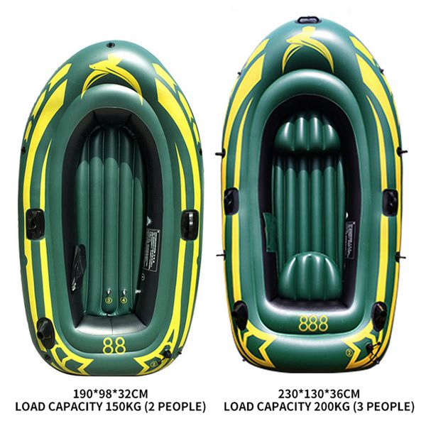 3 person inflatable fishing boat pvc thick wear-resistant rubber kayak canoe rowing air boat drifting surfing diving hot
3 person inflatable fishing boat pvc thick wear-resistant rubber kayak canoe rowing air boat drifting surfing diving hot