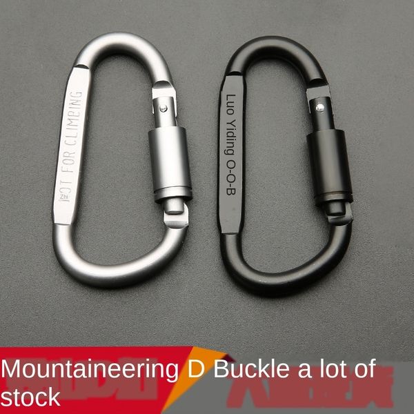 sg26t aluminum alloy mountaineering d button hanging button backpack multifunctional outdoor water bottle quick-hanging buckle climbing back, Slivery;black
sg26t aluminum alloy mountaineering d button hanging button backpack multifunctional outdoor water bottle quick-hanging buckle climbing back, Slivery;black