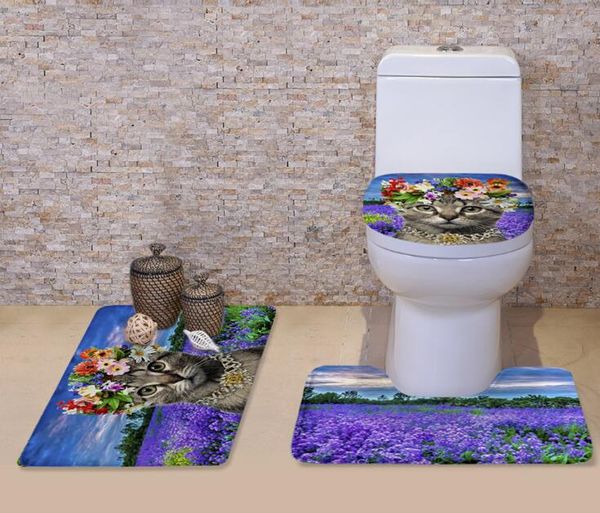 3d 3pcs bath mats carpet set cute cat with flower non-slip bath mat bathroom kitchen carpet doormats decor toilet seat cover rug carpet
3d 3pcs bath mats carpet set cute cat with flower non-slip bath mat bathroom kitchen carpet doormats decor toilet seat cover rug carpet