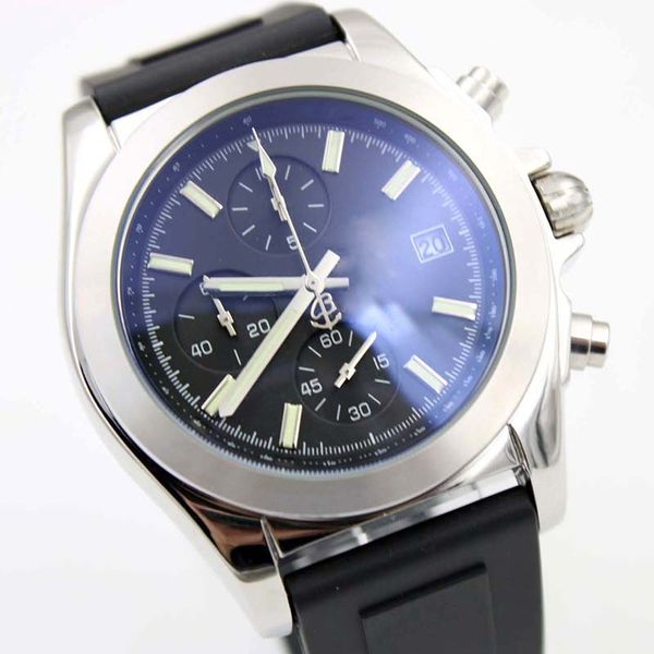good sale br 1884 premier chronograph quartz chronometer black dial mens watches outdoor man wristwatches fixed stainless steel bezel watch, Slivery;brown
good sale br 1884 premier chronograph quartz chronometer black dial mens watches outdoor man wristwatches fixed stainless steel bezel watch, Slivery;brown