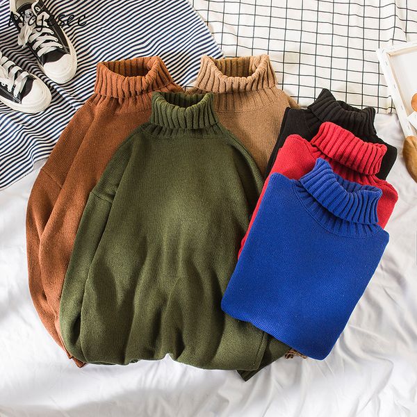 sweaters men turtleneck solid soft warm all-match daily thicker knitting korean style clothing mens simple ulzzang sweater chic, White;black
sweaters men turtleneck solid soft warm all-match daily thicker knitting korean style clothing mens simple ulzzang sweater chic, White;black