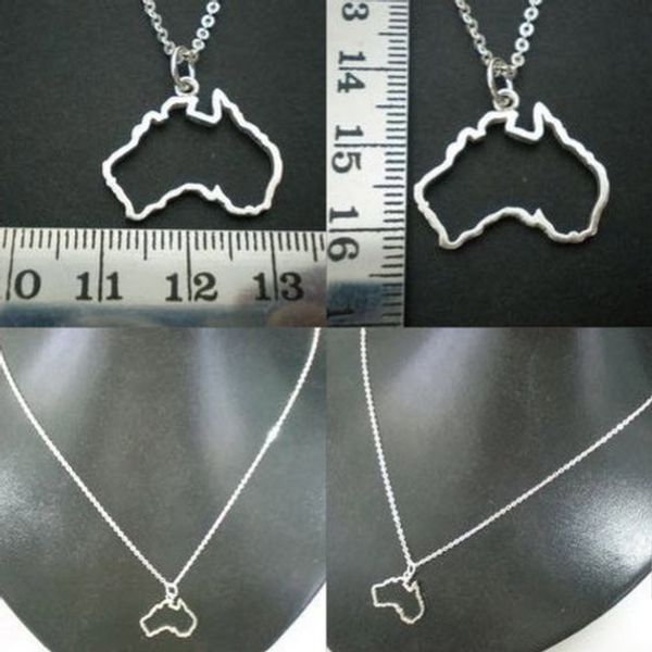 5pcs outline australia map pendant necklace - sydney, melbourne, perth, brisbane, tasmania geek city geographic map necklace jewelry, Silver
5pcs outline australia map pendant necklace - sydney, melbourne, perth, brisbane, tasmania geek city geographic map necklace jewelry, Silver