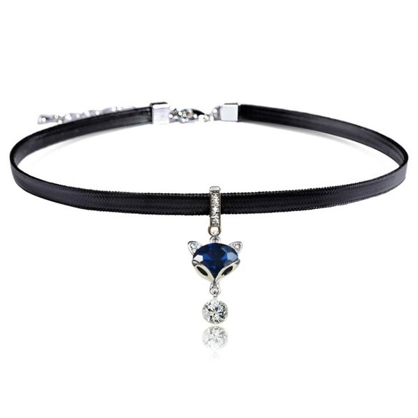 fashion joker crystal rhinestone flower clover pendant leather rope clavicle chain necklace for women choker necklaces, Golden;silver
fashion joker crystal rhinestone flower clover pendant leather rope clavicle chain necklace for women choker necklaces, Golden;silver