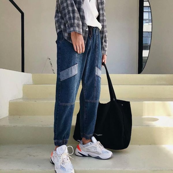 wholesale 2019 fashion spring autumn men's loose thin streetwear legs teenagers cowboy patchwork wild denim jeans hip-hop pants, Blue
wholesale 2019 fashion spring autumn men's loose thin streetwear legs teenagers cowboy patchwork wild denim jeans hip-hop pants, Blue