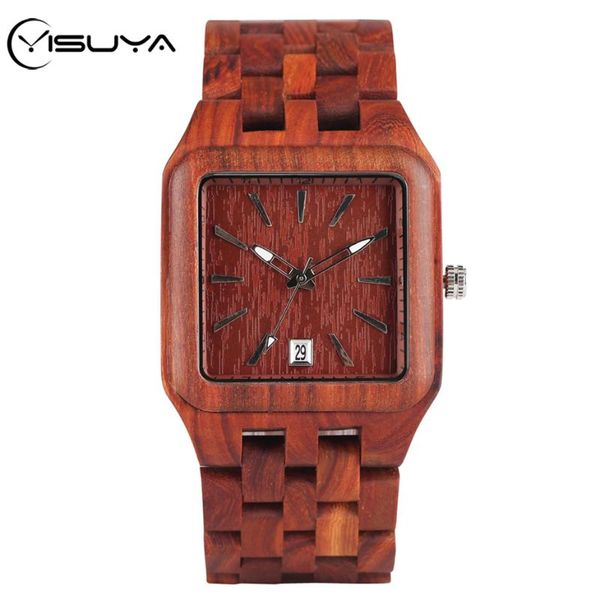 yisuya wood watch fashion red wooden full adjustable bangle men's watches calendar quartz timepieces male clock reloj hombre, Slivery;brown
yisuya wood watch fashion red wooden full adjustable bangle men's watches calendar quartz timepieces male clock reloj hombre, Slivery;brown
