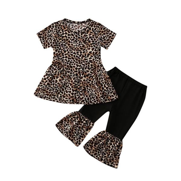 toddlers newborn baby girl cotton clothes leopard dress wide leg pants outfit, White
toddlers newborn baby girl cotton clothes leopard dress wide leg pants outfit, White