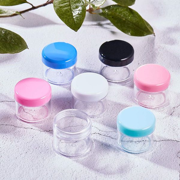100pcs 15ml jars mini cosmetic sample empty container, plastic round pot pink screw cap lid, tiny 15g bottle for makeup, eye shadow
100pcs 15ml jars mini cosmetic sample empty container, plastic round pot pink screw cap lid, tiny 15g bottle for makeup, eye shadow