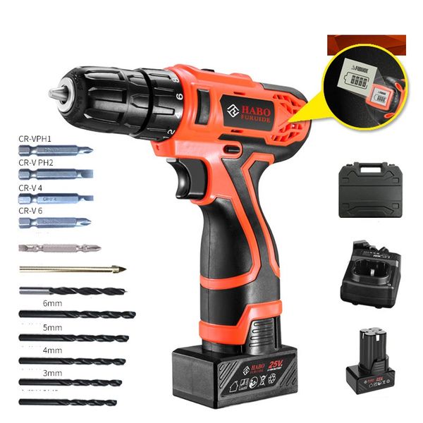 new digital display lithium-on electric drill set drill bit 16.5v 25v industrial home portable electric cordless torque
new digital display lithium-on electric drill set drill bit 16.5v 25v industrial home portable electric cordless torque