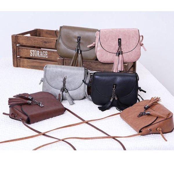 women leather handbag shoulder lady cross body bag tote messenger satchel purse