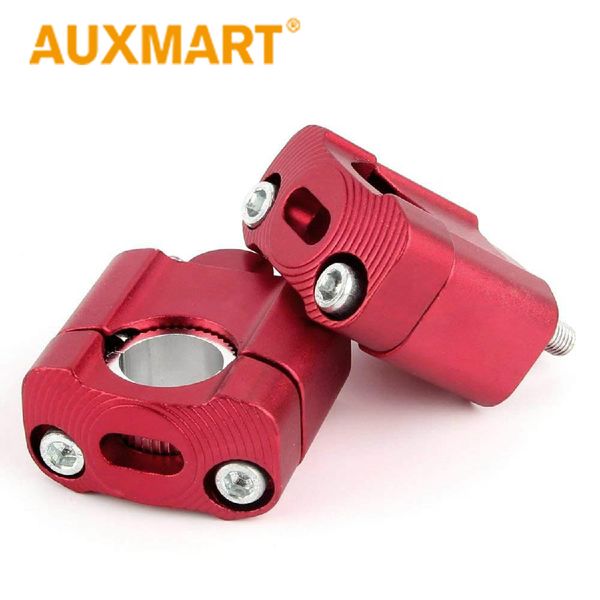 auxmart handlebar fat bar risers mount clamp adapter 7/8 - 1 1/8 22mm universal solid mounts fit motorcycle
auxmart handlebar fat bar risers mount clamp adapter 7/8 - 1 1/8 22mm universal solid mounts fit motorcycle