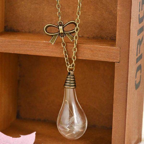 vintage necklaces glass bulb pendants necklace bow chain choker love heart drop sweater necklace for dropshipping, Silver
vintage necklaces glass bulb pendants necklace bow chain choker love heart drop sweater necklace for dropshipping, Silver