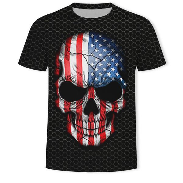 mens designer short sleeve 3d skeleton digital printing t-shirt round collar, White;black
mens designer short sleeve 3d skeleton digital printing t-shirt round collar, White;black