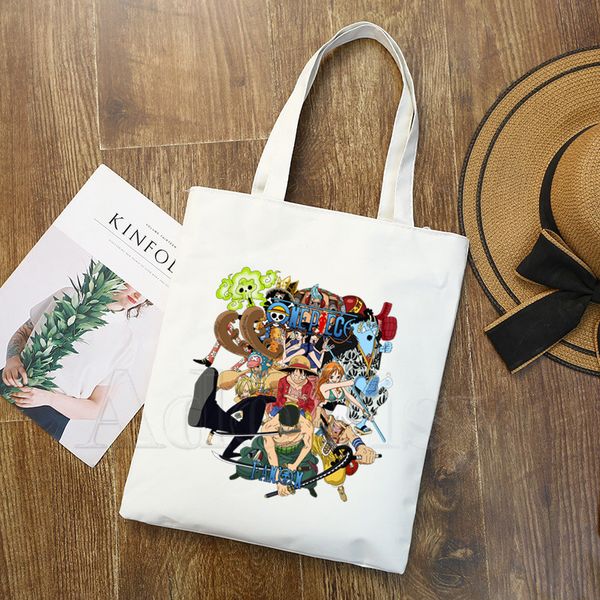 one piece funny luffy t shirts zoro and nami women handbags canvas tote shopping bags reusable shopping bag eco foldable
one piece funny luffy t shirts zoro and nami women handbags canvas tote shopping bags reusable shopping bag eco foldable
