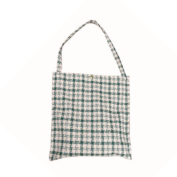 purfay capacity woolen women shoulder bag checked tote shopper bag eco reusable shopping handbag
purfay capacity woolen women shoulder bag checked tote shopper bag eco reusable shopping handbag