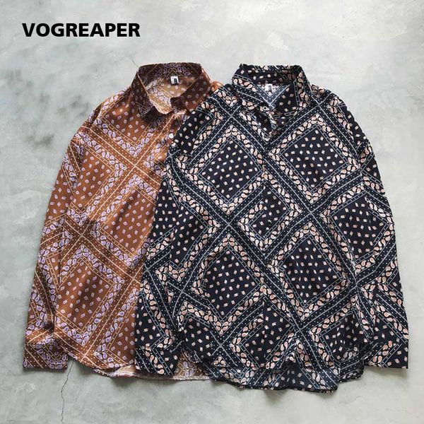 autumn new argyle printed shirt streetwear loose long sleeved shirts spring oversize korean fashion clothing male blouse, White;black
autumn new argyle printed shirt streetwear loose long sleeved shirts spring oversize korean fashion clothing male blouse, White;black