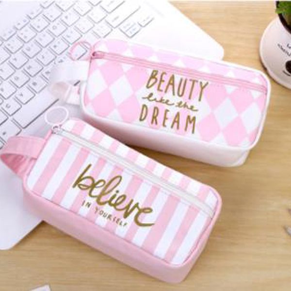 grid canvas pencil cases cute pen bag box school office stationary supplies student gift large size
grid canvas pencil cases cute pen bag box school office stationary supplies student gift large size