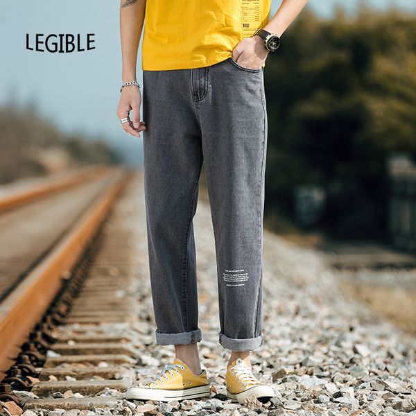 2020 straight jeans mens pants korean spring fashion letter denim pants men japanese casual loose men jeans, Blue
2020 straight jeans mens pants korean spring fashion letter denim pants men japanese casual loose men jeans, Blue