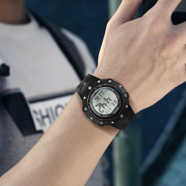 modern fashion black digital watch brand multi-function 30m sports waterproof electronic automatic watch relojes hombre#108, Slivery;brown
modern fashion black digital watch brand multi-function 30m sports waterproof electronic automatic watch relojes hombre#108, Slivery;brown
