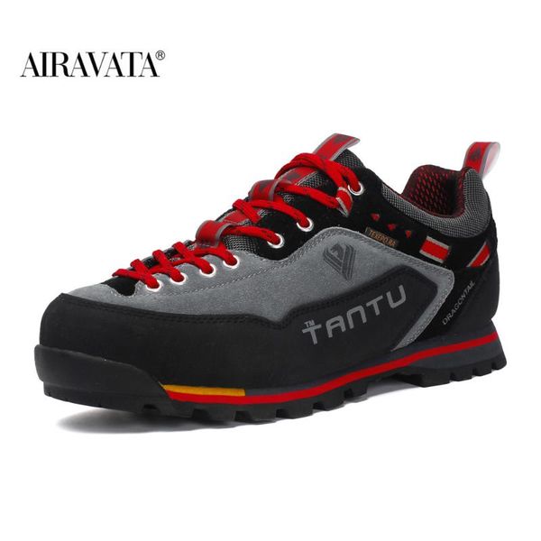 men hikking shoes outdoor waterproof comfortable climbing shoes size 39-46