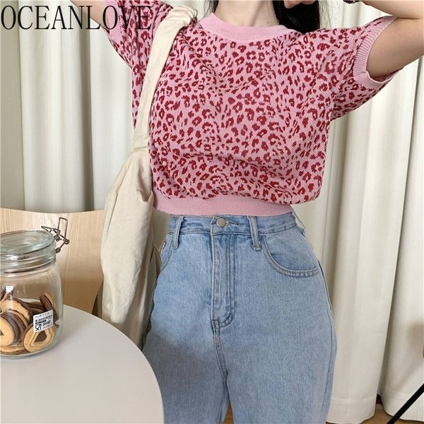 oceanlove leopard short women t shirt fashion korean style ropa mujer 2020 summer knitted giels vinatge t-shirt new 17102, White
oceanlove leopard short women t shirt fashion korean style ropa mujer 2020 summer knitted giels vinatge t-shirt new 17102, White
