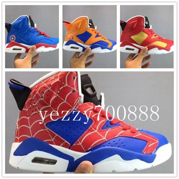 designer brand big kids spiderman 6 6s basketball shoes sports shoes boys girls superman sneakers children chaussures basket enfant fdzhlzj, Black
designer brand big kids spiderman 6 6s basketball shoes sports shoes boys girls superman sneakers children chaussures basket enfant fdzhlzj, Black