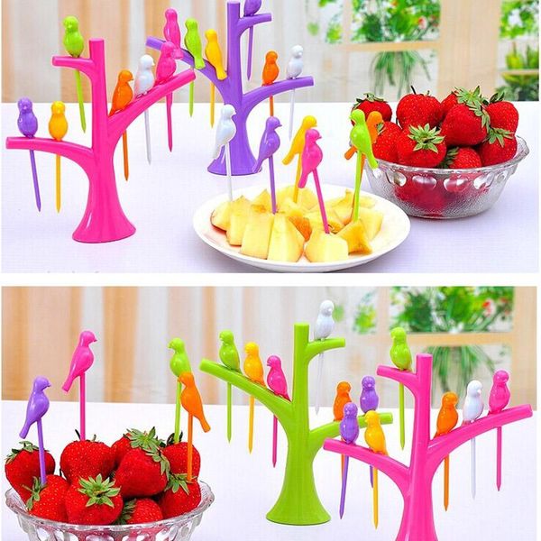 dinnerware sets food picks tree birds design plastic fruit fork 2019 new dessert fork vegetable food fruit fork set
dinnerware sets food picks tree birds design plastic fruit fork 2019 new dessert fork vegetable food fruit fork set