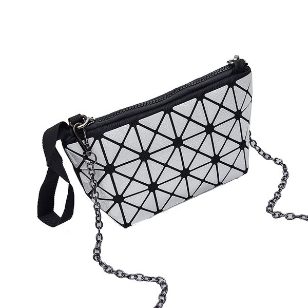 ceossman hand-held clutch women shoulder bag fashion laser trendy rhombic geometric messenger bag lattice clutch purse
ceossman hand-held clutch women shoulder bag fashion laser trendy rhombic geometric messenger bag lattice clutch purse