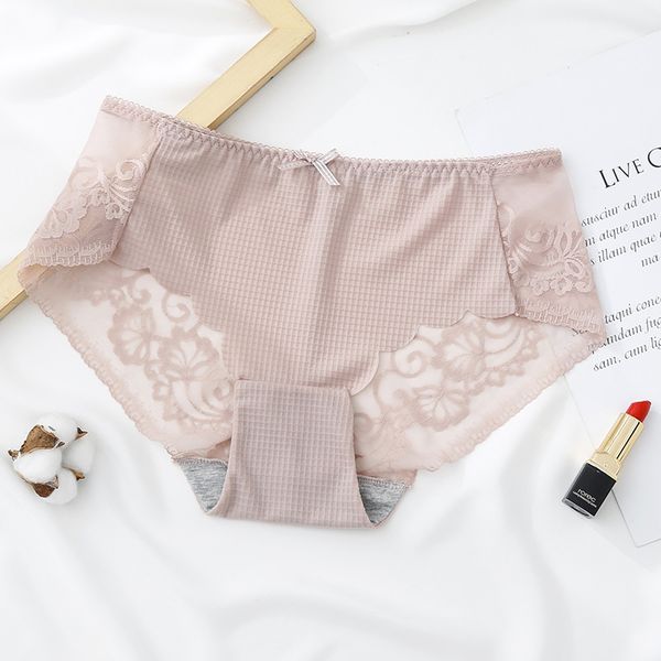 floral embroidery ice silk woman lace underwear transparent briefs female hollow out seamless panties bow female lingerie, Black;pink 
floral embroidery ice silk woman lace underwear transparent briefs female hollow out seamless panties bow female lingerie, Black;pink