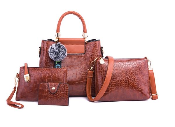 4pcs/set women fashion bag ladies handbags women shoulder bags 2020 handbag pu composite bag big size with wallet
4pcs/set women fashion bag ladies handbags women shoulder bags 2020 handbag pu composite bag big size with wallet
